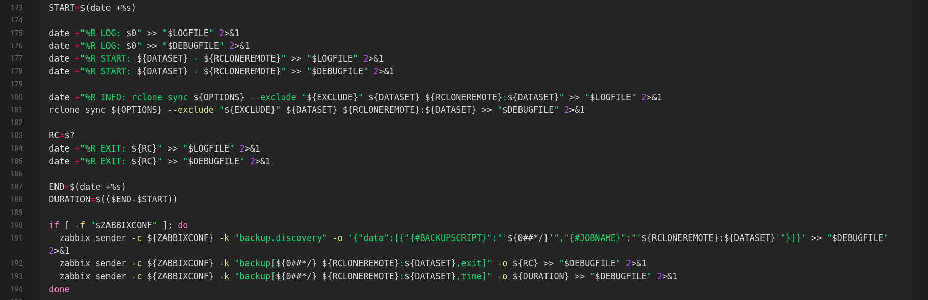 Skripte mit Zabbix beobachten